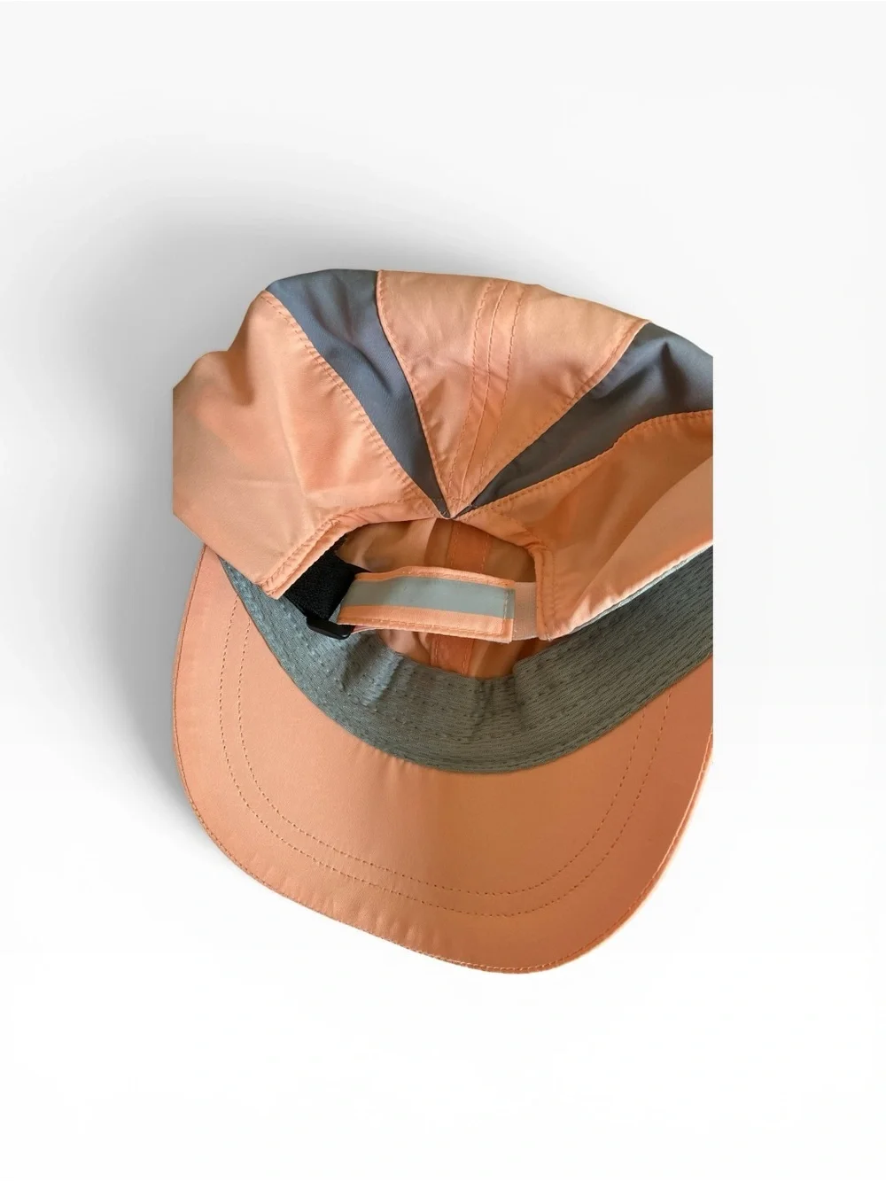 Merrell Steadfast 2.0 Hat Peach Nectar and Gray Lightweight Running Cap NWT